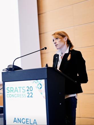 Angela Brivio allo SRATS Congress 2022